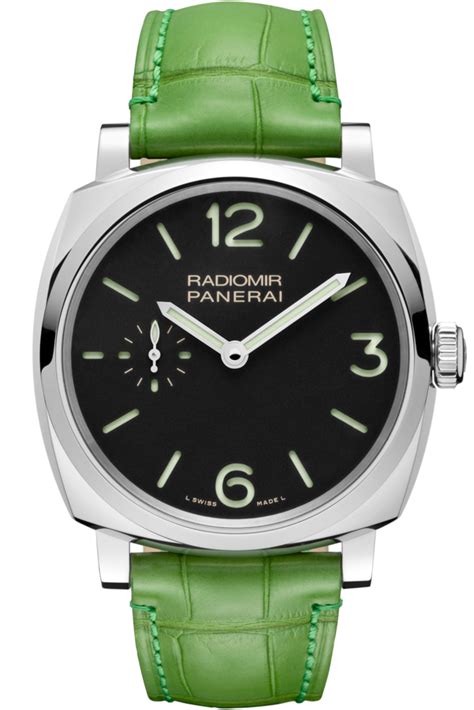 panerai radiomir watch bands|panerai radiomir 1940 42mm.